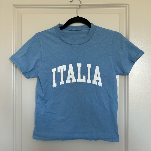Brandy Melville Tops - Italia Blue Brandy Melville tee